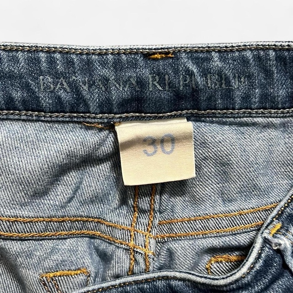 Banana Republic Women's Blue Jean Shorts - Picture 3 of 4